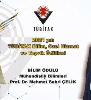 Harran Üniversitesi Rektörü Prof. Dr. Mehmet Sabri ÇELİK, TÜBİTAK Bilim Ödülüne Layık Görüldü