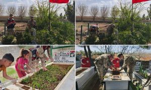 Şanlıurfa Jandarmasından Şehit Kabirlerine Vefa