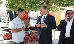 Eyyübiye Belediye Başkanı Kuş, İlçe Merkezi ve Kırsalda Talepleri Dinleyip Talimat Verdi