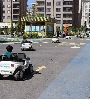Haliliye’de Minikler Hem Sürücü Oldu Hem Kuralları Öğrendi