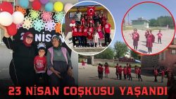 Hilvan Aşağıekece İlkokulu’nda 23 Nisan Coşkusu