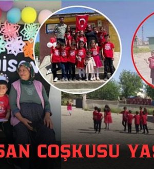 Hilvan Aşağıekece İlkokulu’nda 23 Nisan Coşkusu