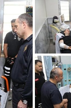 İl Emniyet Müdürü Aksoy, Kazada Yaralanan Polisleri Ziyaret Etti