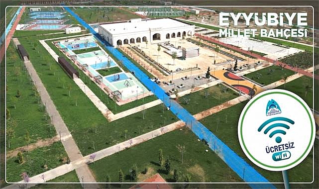  Millet Bahçesinde Ücretsiz İnternet Erişimi Başladı