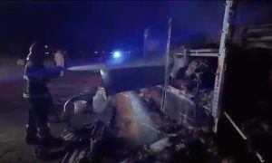 Şanlıurfa’da Kamyonet Alev Aldı: Korkutan Yangın Paniğe Neden Oldu