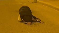 Şanlıurfa’da Uyuşturucu Madde Kullanan Genç Cadde Ortasında Krize Girdi