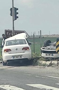 Şanlıurfa-Viranşehir Yolunda Kaza!