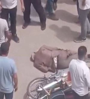 Urfa’da Motosiklet Yaşlı Adama Çarptı!