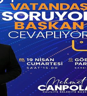Vatandaş Soracak, Başkan Canpolat Cevaplayacak