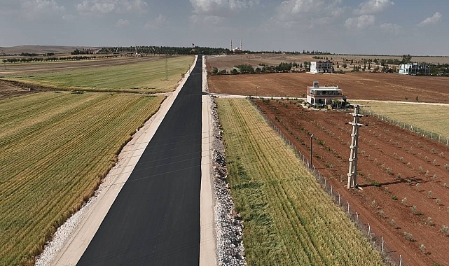  20 Metre Genişliğindeki Yeni Bulvarda Asfaltlama Tamamlandı
