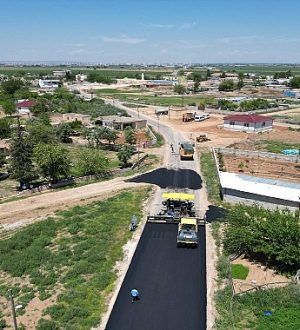 30 Kırsal Mahalle, Sıcak Asfaltla Buluştu