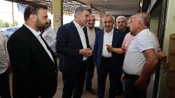 AK Parti İl Başkanı Günbegi Hal Esnaflarını Ziyaret Etti