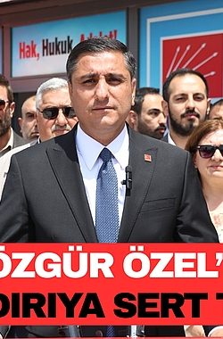 Başkan Karadağ’dan Genel Başkan Özgür Özel’e Saldırıya Tepki