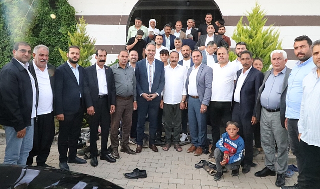  Başkan Kuş ve Beraberindekiler Bakırtaş’ta Halkla Buluştu
