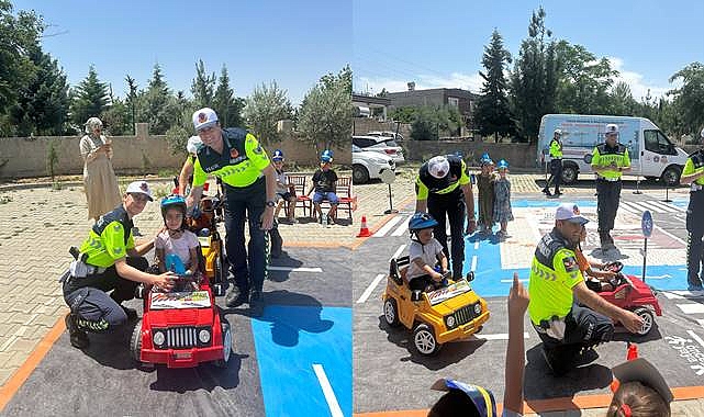  Bozova’da Miniklere Trafik Bilinci Aşılandı