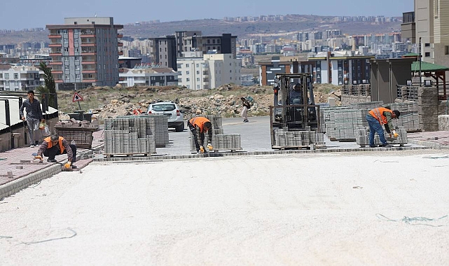  Doğukent’te Üstyapı Çalışmaları Sürüyor