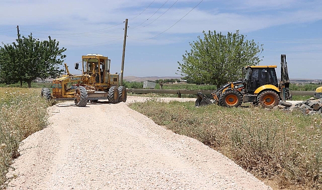  Haliliye’de Kırsal Mahallelerde Üstyapı Çalışmaları Aralıksız Sürüyor
