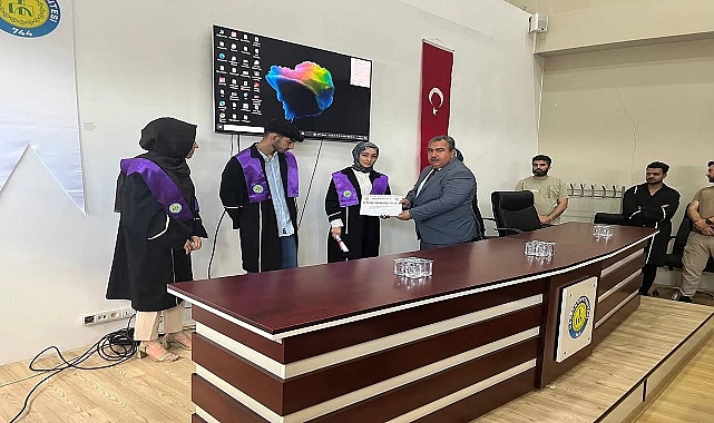  Hilvan İlçe Milli Eğitim Müdürü Sinan Ateş, Harran MYO Mezuniyet Törenine Katıldı