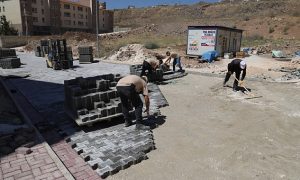 Karaköprü’de Üstyapı Çalışmaları Devam Ediyor