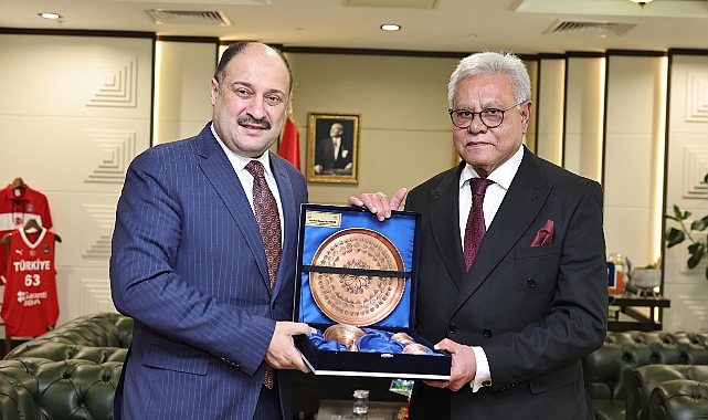 Pakistan Büyükelçisinden Başkan Gülpınar’a Ziyaret