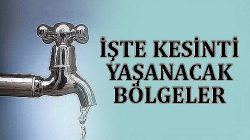 Şanlıurfa’da 11 Mahallede Su Kesintisi Uyarısı