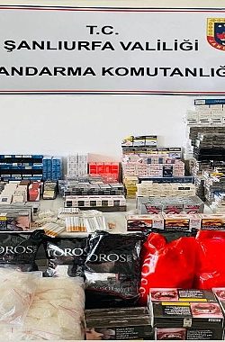 Şanlıurfa’da Binlerce Kaçak Ürün Ele Geçirildi!