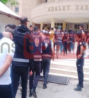 Şanlıurfa’da “Change Oto” Operasyonu: Şüpheliler Adliyeye Sevk Ediliyor