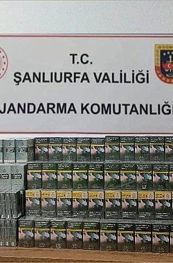 Şanlıurfa’da Kaçakçılık Operasyonu: 980 Paket Ele Geçirildi