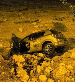 Şanlıurfa’da Kaza: Köpeğe Çarpmamak İçin Kayalıklara Uçtu