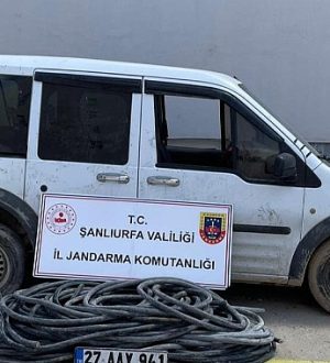 Şanlıurfa’da Şantiye Hırsızlığı: 200 Metre Elektrik Kablosu Çalındı