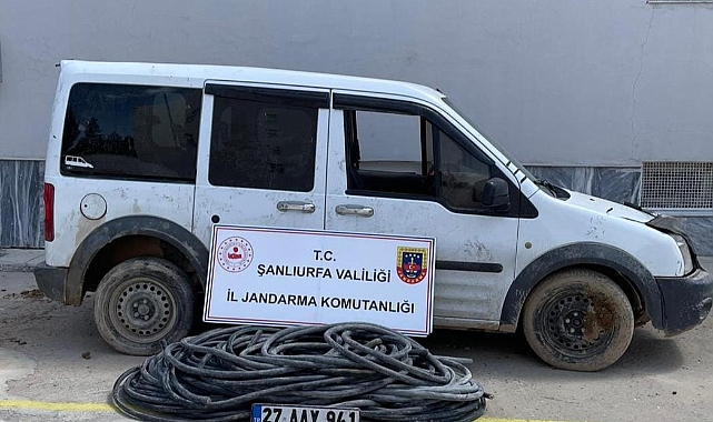  Şanlıurfa’da Şantiye Hırsızlığı: 200 Metre Elektrik Kablosu Çalındı