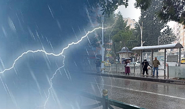  Şanlıurfa’da Yarın Gök Gürültülü Sağanak Yağış Bekleniyor!