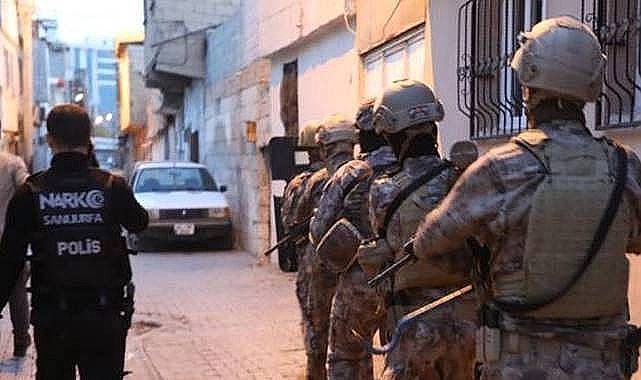  Şanlıurfa’da Zehir Tacirlerine Darbe! 13 Tutuklama