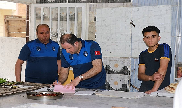  Urfa’da Pide Fırınlarına Denetim!