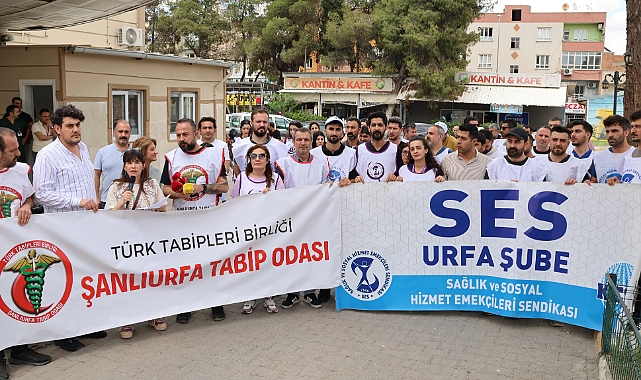  Urfa’da Sağlıkta Şiddete Tepki: “Failler En Ağır Şekilde Cezalandırılsın”