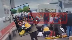 Urfa’da TIR İle Öğrenci Servisi Çarpıştı: Çok Sayıda Yaralı Var