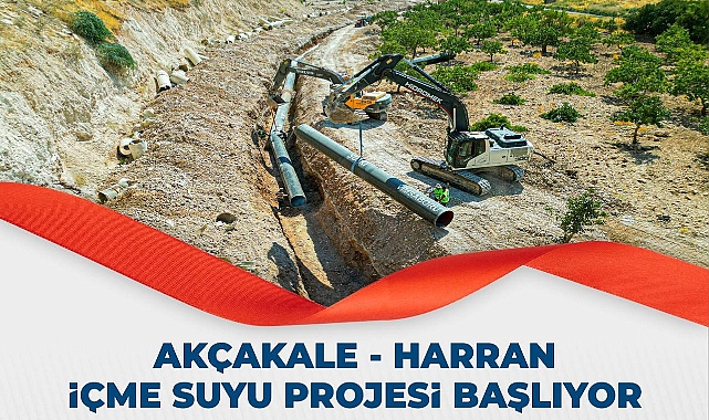  Akçakale Ve Harran’a Kesintisiz Su Müjdesi