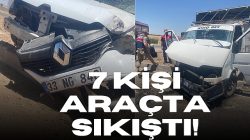 Suruç’ta Sıkışmalı Trafik Kazası: 7 Kişi Hastaneye Kaldırıldı