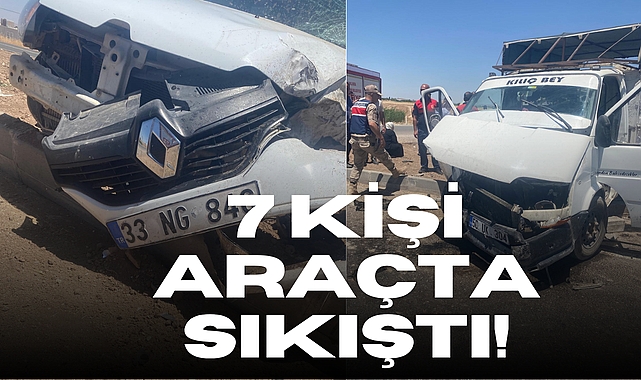  Suruç’ta Sıkışmalı Trafik Kazası: 7 Kişi Hastaneye Kaldırıldı