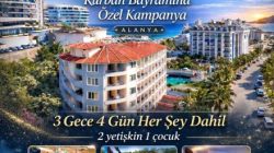 Alanya’da Bayrama Özel Tatil Fırsatı: EVA Beach Hotel’den Dikkat Çeken Kampanya
