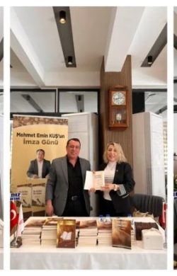 Yazar Mehmet Emin Kuş’tan Teşekkür Mesajı