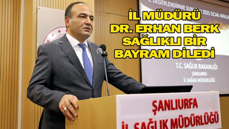 Müdür Berk’ten Ramazan bayramı mesajı