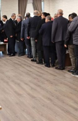 Şanlıurfa Ticaret Borsası’nda da bayramlaşma heyecanı vardı