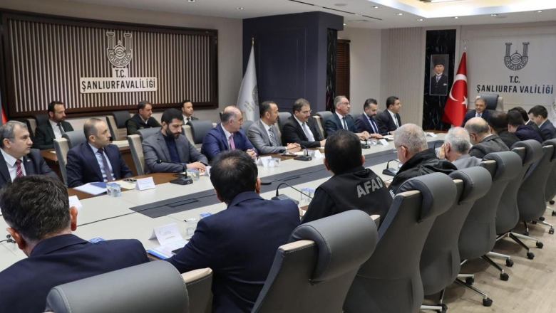 Şanlıurfa’da sel sonrası kritik toplantı