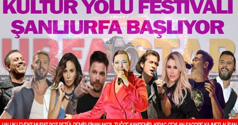 URFA’DA YILDIZLAR GEÇİDİ: 9 GÜN 9 GECE KESİNTİSİZ EĞLENCE!