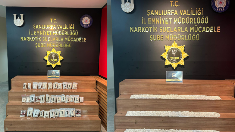 Şanlıurfa’da zehir tacirlerine büyük darbe