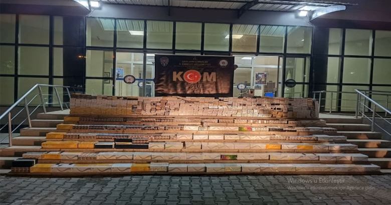  Şanlıurfa’da operasyon! Milyonluk kaçak ürün ele geçirildi