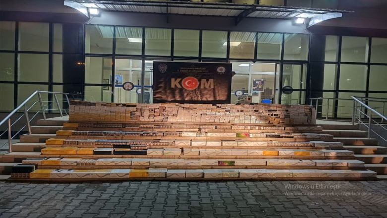Şanlıurfa’da operasyon! Milyonluk kaçak ürün ele geçirildi