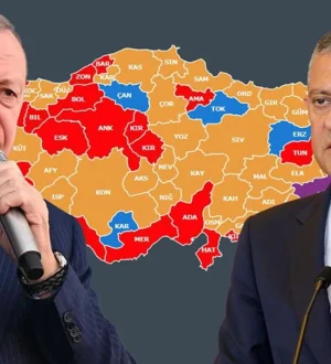 31 Mart yerel seçimleri sonrası ortaya çıkan haritanın rengi değişti
