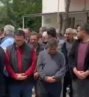 Mevlüt Bacaksız’ın cenazesinde saygızılık